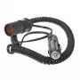 IWH Cable espiral alargador 12/24V 10A 3m conector macho a conector hembra de mechero 019001