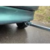 IWH 019800 Barra de remolque para coche, plegable en 3 piezas, 2500 kg de capacidad, amarilla