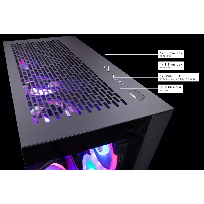 Captiva Highend Gaming R99-752 (Ryzen 9 9950X3D/RX9070 XT 16GB GDDR6/SSD 2TB/32GB/WLAN/sin SO)