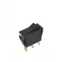 IWH Interruptor basculante rojo iluminado 12V/24V 10A ON-OFF SPST 19029