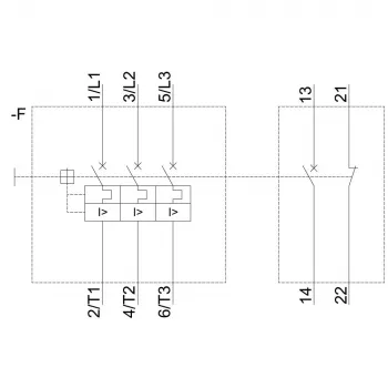 Siemens 3RV2021-1EA15 interruptor automático