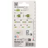 Fischer 532730 GK Green WH K NV taco para pladur 22 mm, 50 tacos y 50 tornillos, 4,5 x 35 mm, verde
