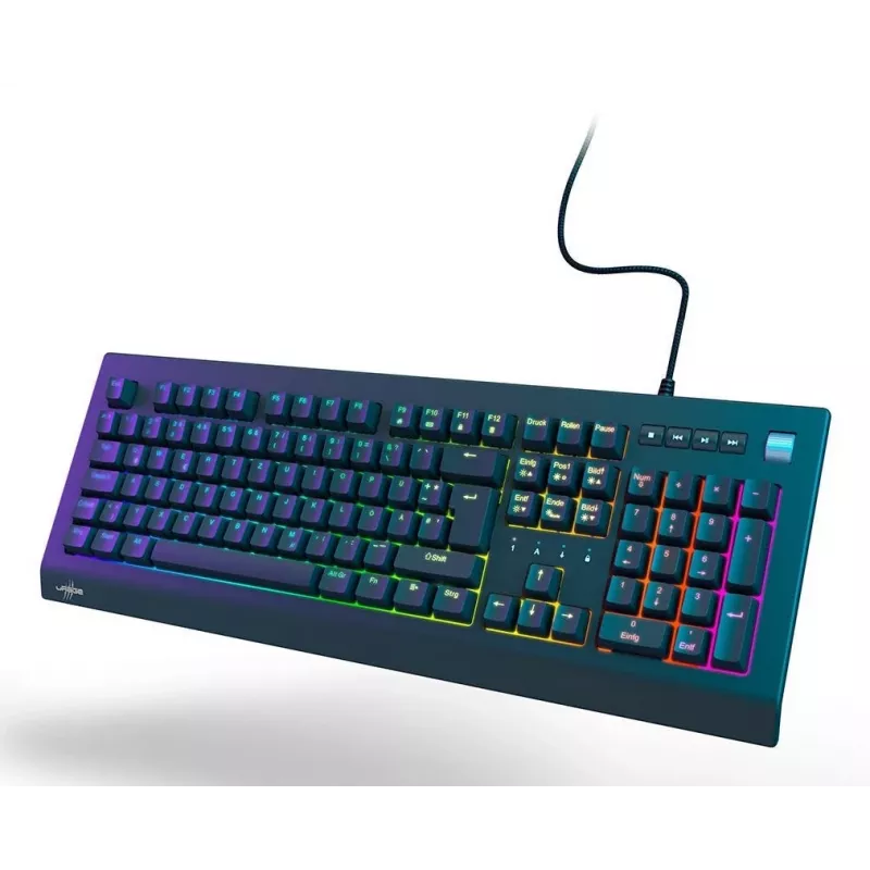 uRage Exodus 600 teclado gaming mecánico, switches rojos, negro, QWERTZ alemán 00217832
