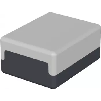Bopla E 406 Carcasa de poliestireno, gris, 65 x 50 x 30 mm, IP40, unión atornillada