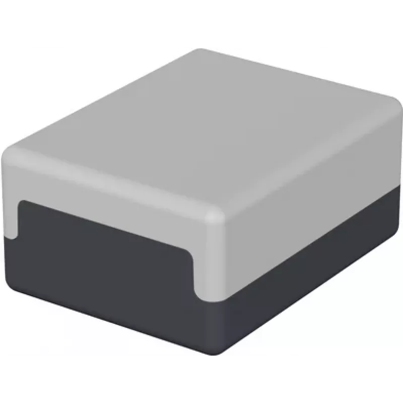 Bopla E 406 Carcasa de poliestireno, gris, 65 x 50 x 30 mm, IP40, unión atornillada