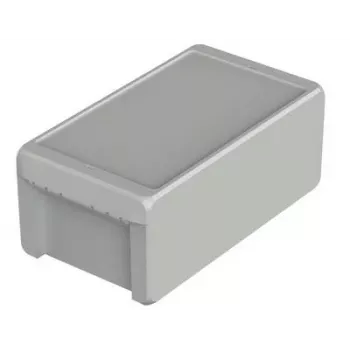 BOPLA Euromas II Carcasa de pared, ABS, gris claro RAL 7035, 125 x 231 x 90 mm, IP65 96035235