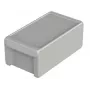 BOPLA Euromas II Carcasa de pared, ABS, gris claro RAL 7035, 125 x 231 x 90 mm, IP65 96035235