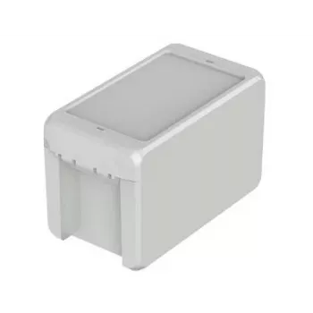 BOPLA EUROMAS II EM 235 Carcasa de pared, ABS, gris claro (RAL 7035), 151 x 80 x 90 mm, IP65, IK07 96033135