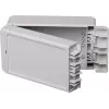 BOPLA CombiNorm-Compact carcasa de pared, ABS, gris claro RAL 7035, 151 x 80 x 60 mm, IP65 96033125