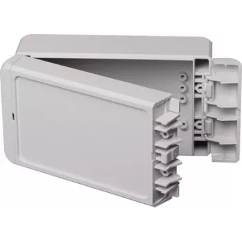 BOPLA CombiNorm-Compact carcasa de pared, ABS, gris claro RAL 7035, 151 x 80 x 60 mm, IP65 96033125