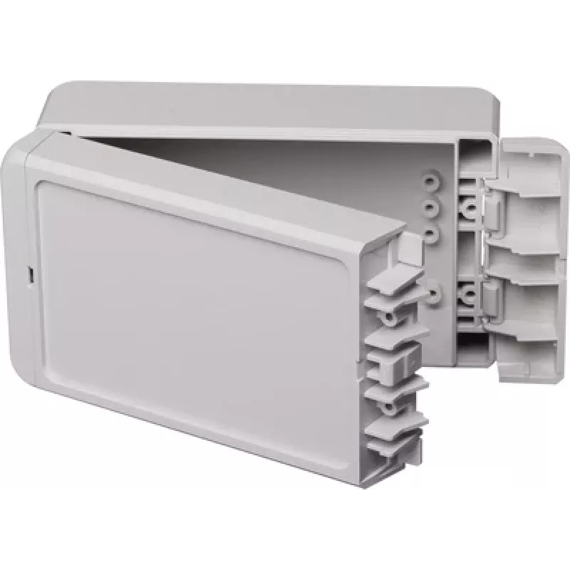 BOPLA CombiNorm-Compact carcasa de pared, ABS, gris claro RAL 7035, 151 x 80 x 60 mm, IP65 96033125