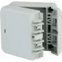 Bopla Bocube B 100806 ABS 7035 carcasa de pared, 113 x 80 x 60 mm, gris claro (RAL 7035), IP66/IP67