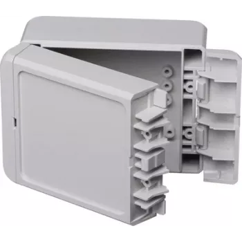 Bopla Bocube B 100806 ABS 7035 carcasa de pared, 113 x 80 x 60 mm, gris claro (RAL 7035), IP66/IP67