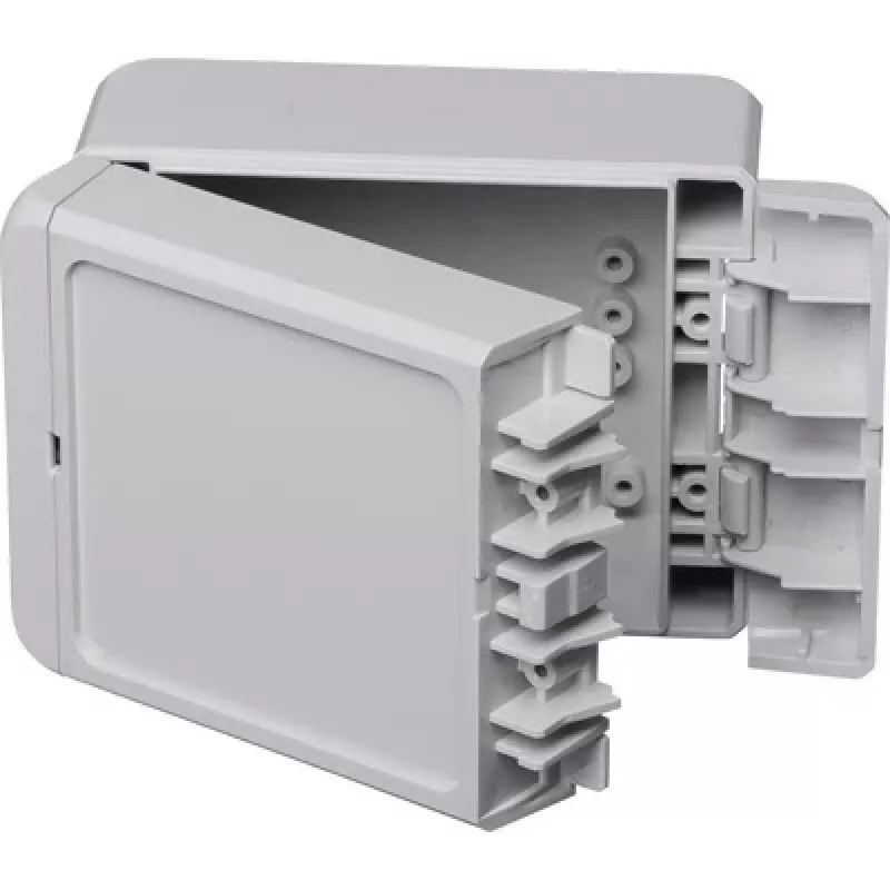 Bopla Bocube B 100806 ABS 7035 carcasa de pared, 113 x 80 x 60 mm, gris claro (RAL 7035), IP66/IP67