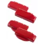 Bopla B SC HB PC-V0-3000 cierre de bisagra policarbonato rojo fuego RAL 3000 100 x 27 x 48,3 mm 96910000