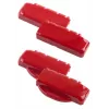 Bopla B SC HB PC-V0-3000 cierre de bisagra policarbonato rojo fuego RAL 3000 100 x 27 x 48,3 mm 96910000