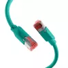EFB-Elektronik Cable de parcheo Cat.6A S/FTP LSZH, RJ45, verde, 25 m K8053.25