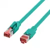 EFB-Elektronik Cable de parcheo Cat.6A S/FTP LSZH, RJ45, verde, 25 m K8053.25