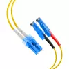 EFB-Elektronik Jumper dúplex LC-E2000 9/125µ OS2 LSZH amarillo 2,0mm 1m O0364.1