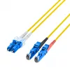 EFB-Elektronik Jumper dúplex LC-E2000 9/125µ OS2 LSZH amarillo 2,0mm 1m O0364.1