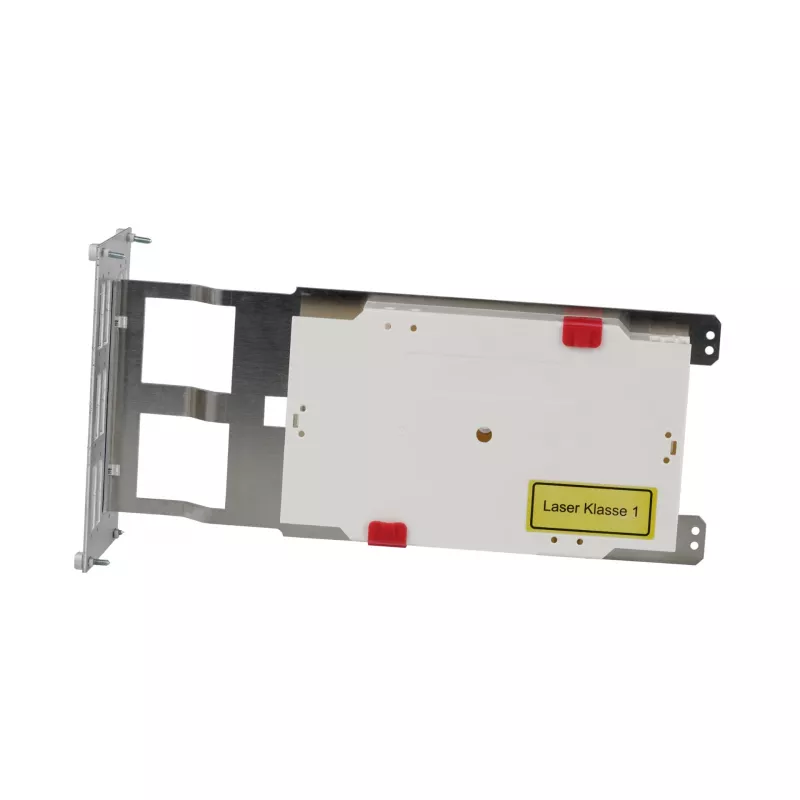 EFB-Elektronik 3U 14HP Portamódulos de fibra óptica para 12x SC dúplex, sin equipar 53711.24