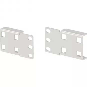 EFB PRO-PDU01.GR Set de escuadras de montaje para PDU, 1 U, RAL 7035 gris claro, 2 uds.