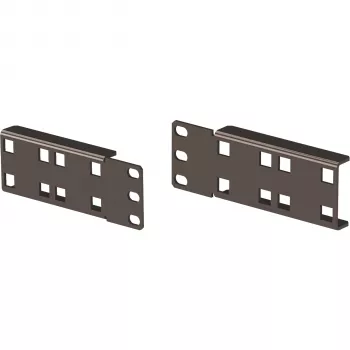 EFB PRO-PDU01.GR Set de escuadras de montaje para PDU, 1 U, RAL 7035 gris claro, 2 uds.