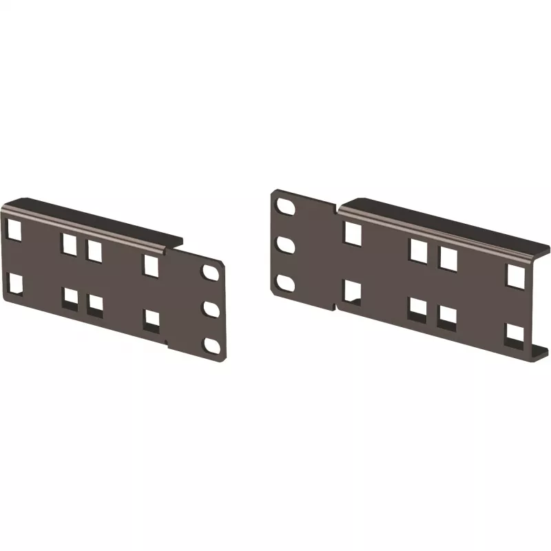 EFB PRO-PDU01.GR Set de escuadras de montaje para PDU, 1 U, RAL 7035 gris claro, 2 uds.