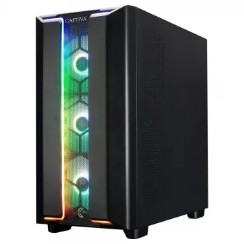Captiva PC Advanced Gaming R98-899 (Ryzen 7 9700X/RTX5060 Ti 8GB GDDR7/SSD 1TB/16GB/WLAN/sin SO)