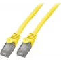 EFB-Elektronik Cable de parcheo Cat.5e U/UTP LSZH CCA, RJ45, amarillo, 30 m K8110GE.30