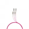 EFB Elektronik Cable troncal de fibra óptica OM4 multimodo, 4 fibras, SC a SC, 30 m, LSZH, Dca O8301S30OM4