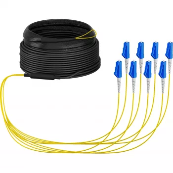 EFB Elektronik Cable troncal U-DQ ZN BH OS2 8E 1x8 LC-LC 40m Dca LSZH - 40 m (O8322S40OS2)