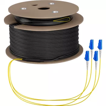 EFB Elektronik Cable troncal U-DQ ZN BH OS2 4E 1x4 LC-LC 50m Dca LSZH G675A1 - 50 m O8303S50OS2