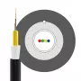 INFRALAN U-DQ(ZN)BH OM3 4G (1x4) Eca 3000N LSZH negro 7,5 mm cable de fibra óptica 54504D1E-CPR