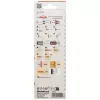 Fischer DuoTec 10 K NV taco para huecos 50 mm con tornillo, 1 set 537262