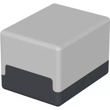 BOPLA E 408 carcasa de poliestireno, gris, 65 x 50 x 45 mm, IP40, unión atornillada