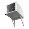 EFB elemento de soporte para armario de pared profundidad 800 mm RAL 9005 pack de 2 (691900TS)