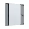 EFB Elektronik puerta de cristal para armario de pared X-Rack 12U gris RAL 7035 (WGX-TUR12GR.G)