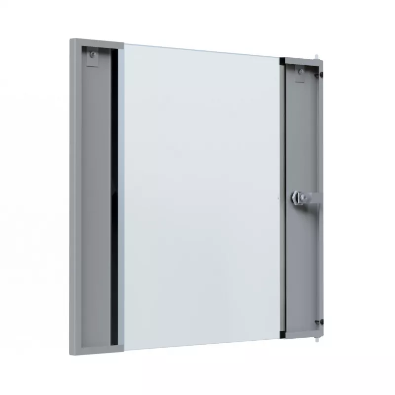 EFB Elektronik puerta de cristal para armario de pared X-Rack 12U gris RAL 7035 (WGX-TUR12GR.G)