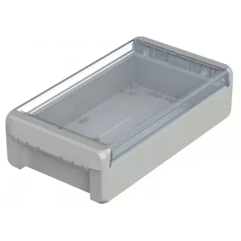 BOPLA EUROMAS II carcasa de pared, policarbonato, gris claro (RAL 7035), 60x125x231 mm 96025225