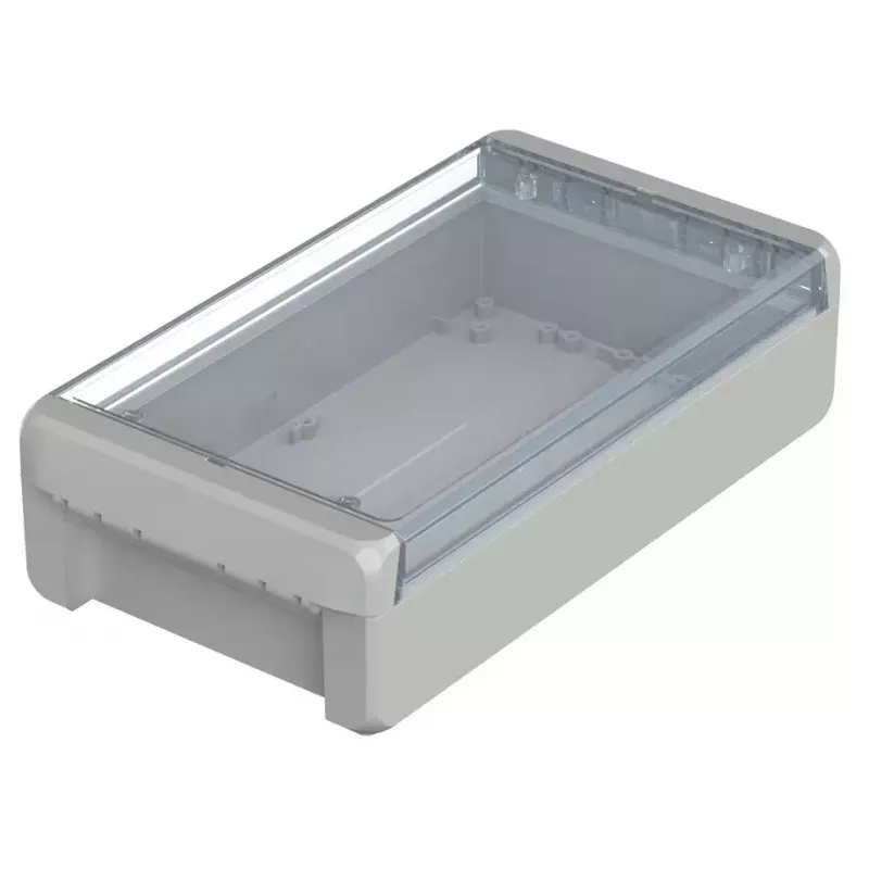 BOPLA EUROMAS II carcasa de pared, policarbonato, gris claro (RAL 7035), 60x125x231 mm 96025225