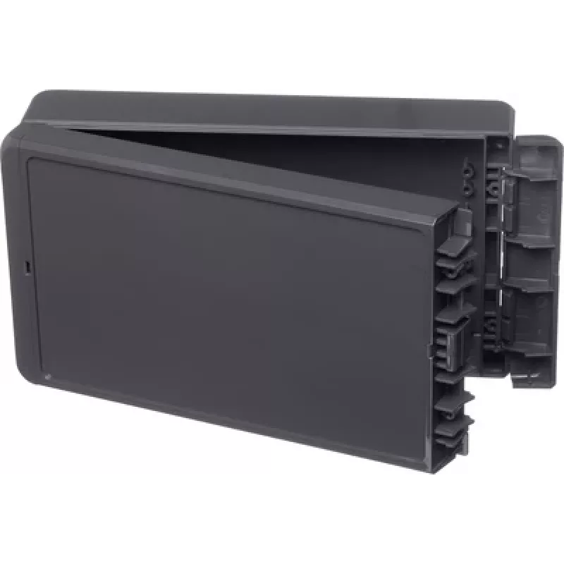 BOPLA CombiNorm-Connect carcasa de pared, policarbonato, gris grafito RAL 7024, 231 x 125 x 60 mm 96015224