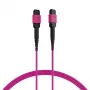 EFB Elektronik cable de parcheo MPO-PLUS OM4 8 fibras tipo B LSZH, Erika violeta, 3 m MPOF8MPOFOM4-3