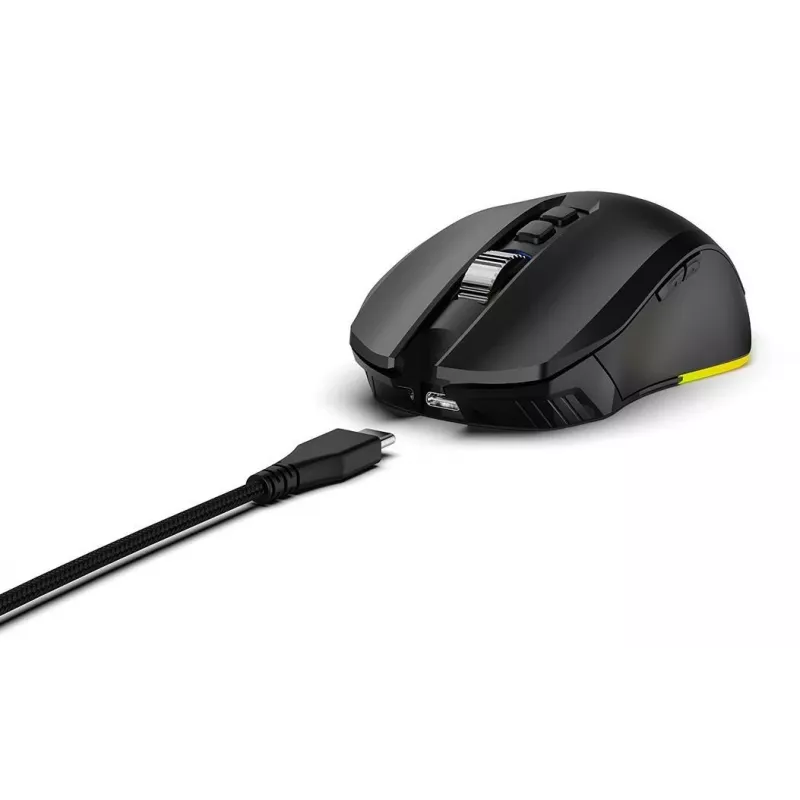 uRage Reaper 800 Ratón gaming 8K, negro 00217845