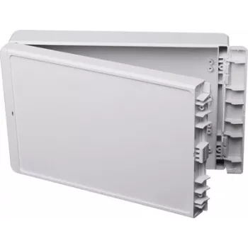 BOPLA EUROMAS II Carcasa de pared, policarbonato, gris claro (RAL 7035), 271 x 170 x 60 mm, IP65, IK08 96016325