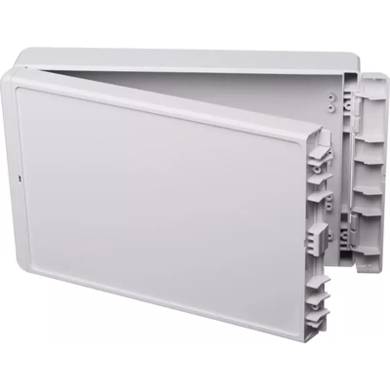 BOPLA EUROMAS II Carcasa de pared, policarbonato, gris claro (RAL 7035), 271 x 170 x 60 mm, IP65, IK08 96016325