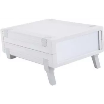 Bopla UM 32009 SET Carcasa de consola 157,5 x 198,9 x 62,2 mm ABS gris claro RAL 7035 55320000.MT10