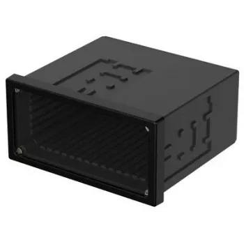 Bopla NGS 9408 UNINORM Carcasa de empotrar, 96 x 48 x 85 mm, negra RAL 9005 17940801.MT1