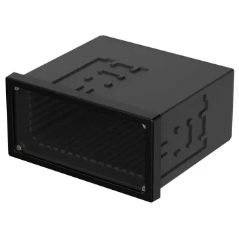 Bopla NGS 9408 UNINORM Carcasa de empotrar, 96 x 48 x 85 mm, negra RAL 9005 17940801.MT1