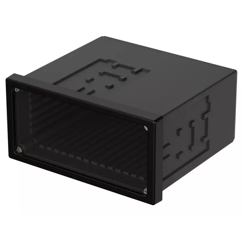 Bopla NGS 9408 UNINORM Carcasa de empotrar, 96 x 48 x 85 mm, negra RAL 9005 17940801.MT1